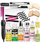 Hot Comb Hair Straightener Heat Pressing Combs Electrical Straightening Comb for Natural Black Ha...