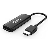 UPTab HDMI to DisplayPort 4K 60Hz Active Adapter, for HDMI Equipped Systems to Connect to Display...