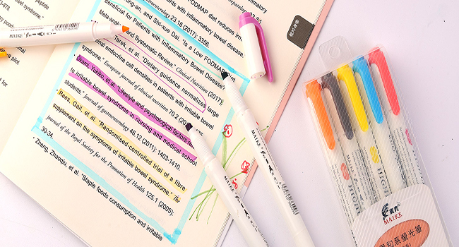 pastel highlighter