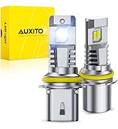 AUXITO 9007 Bulbs, 50000LM Ultra-Bright HB5 Light, Direct Insert 5 Mins Installation, 50000Hrs Lo...