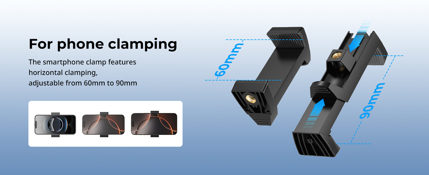 phone clamping