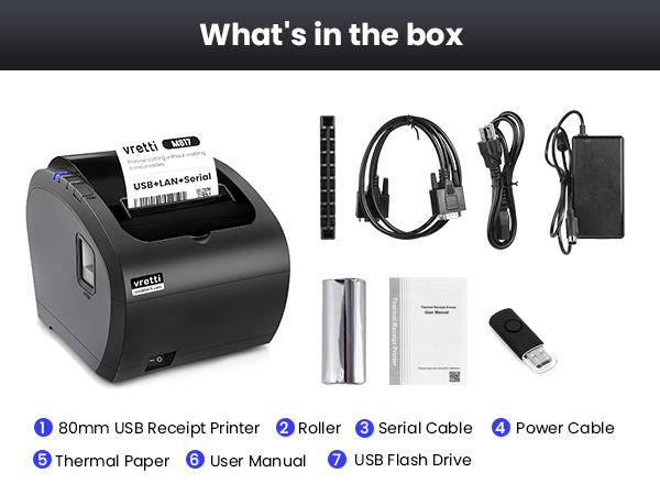 thermal receipt printer 80mm