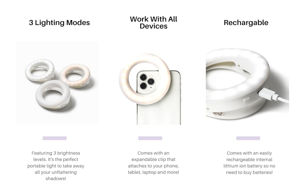 littil selfie mini ring light