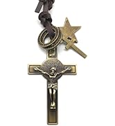 Vintage Cross Rear View Mirror Accessories, Premium Alloy Cross Car Hanging Ornament, Clothing Ac...