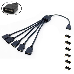 ARGB Splitter Cable, 1-to-5