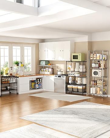 rack shelf kitchen