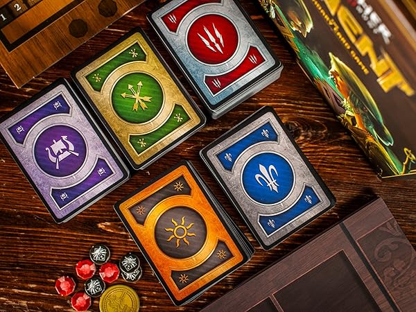 Photo of the faction decks