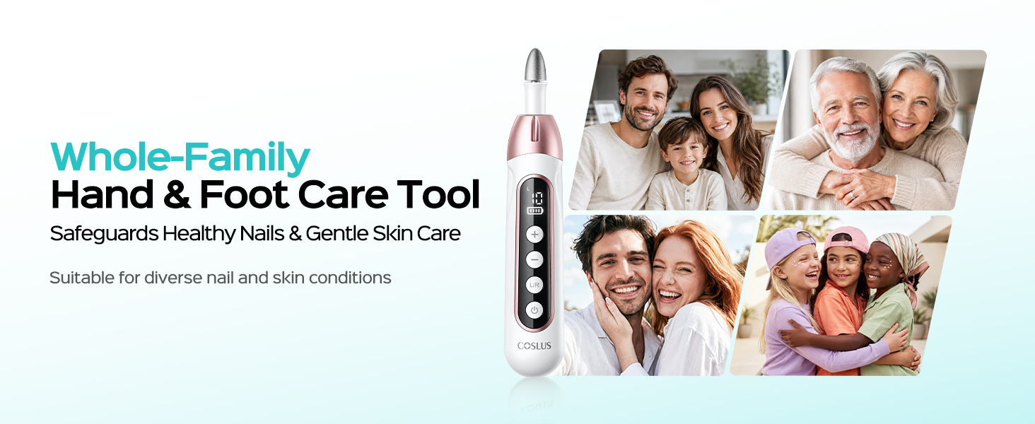 Whole-Family Hand &amp;amp;amp; Foot Care Tool, Safeguards Healthy Nails &amp;amp;amp; Gentle Skin Care