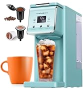 TWOMEOW K Cup Coffee Maker With Bold Setting, Single Serve Hot &amp; Iced Coffee Maker for K-Cup and ...