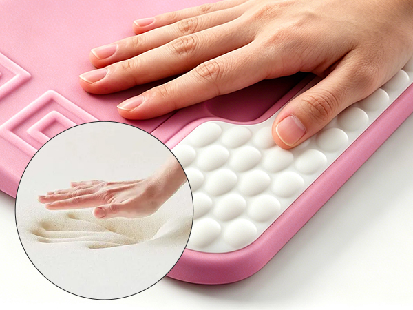 slow-rebound memory foam