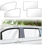 Magnetic Car Window Shade - Full Blackout for UV Block&amp;Privacy Protection with Car Side Window Su...