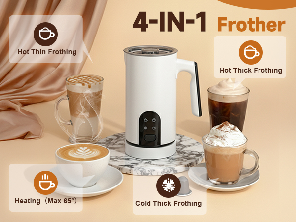 electric milk frother milk steamer and frother for latte electric frother milk frother electric