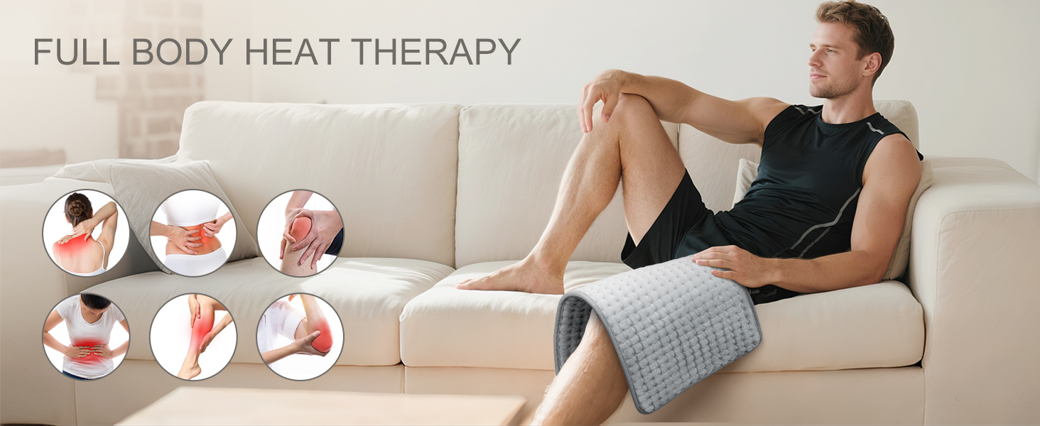 heating pad for neck and shouders and back pain relief period cramps, menstrual heat pad nurse gifts