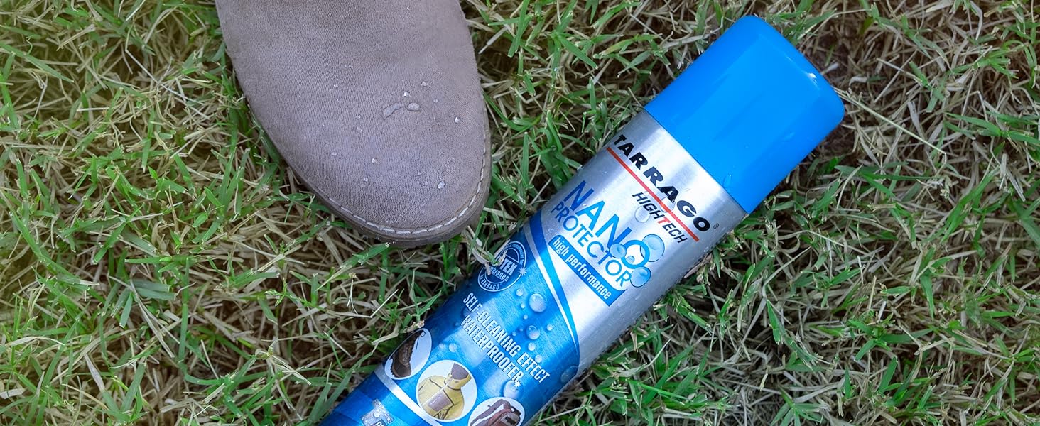 Tarrago Hightech Nano Protector Spray Shoe Waterproof Stain Suede Leather Nanotechnology