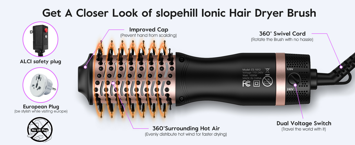 BRUSH BLOW DRYER