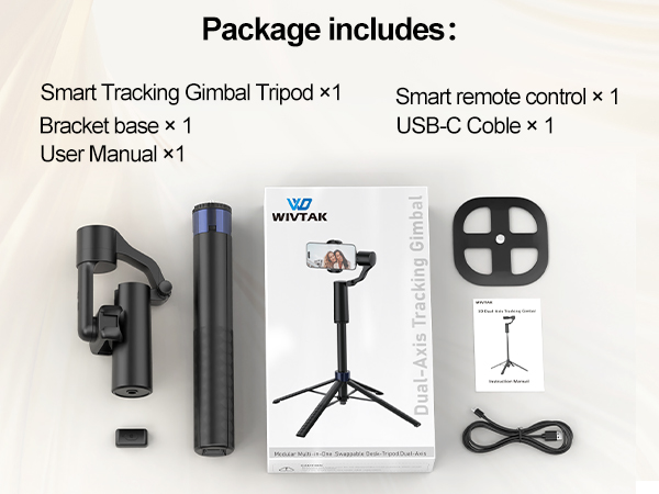 Auto Face Tracking Selfie Stick Tripod