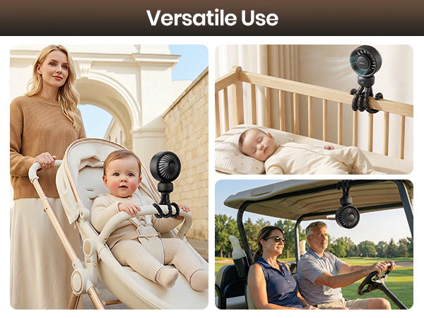 stroller fan