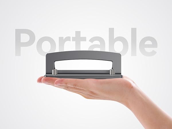 Compact vertical laptop stand for professionals, students, and travelers on the go.