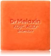 Dr.Melaxin Kojic Acid Turmeric Serum Soap with Niacinamide, Tone Care Cleansing Bar for Uneven Sk...