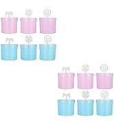 FOMIYES 12Pcs Facial Cleanser Foam Maker Cup Whip Bubble Maker Bubble Foamer Bubbler Facial Skin ...