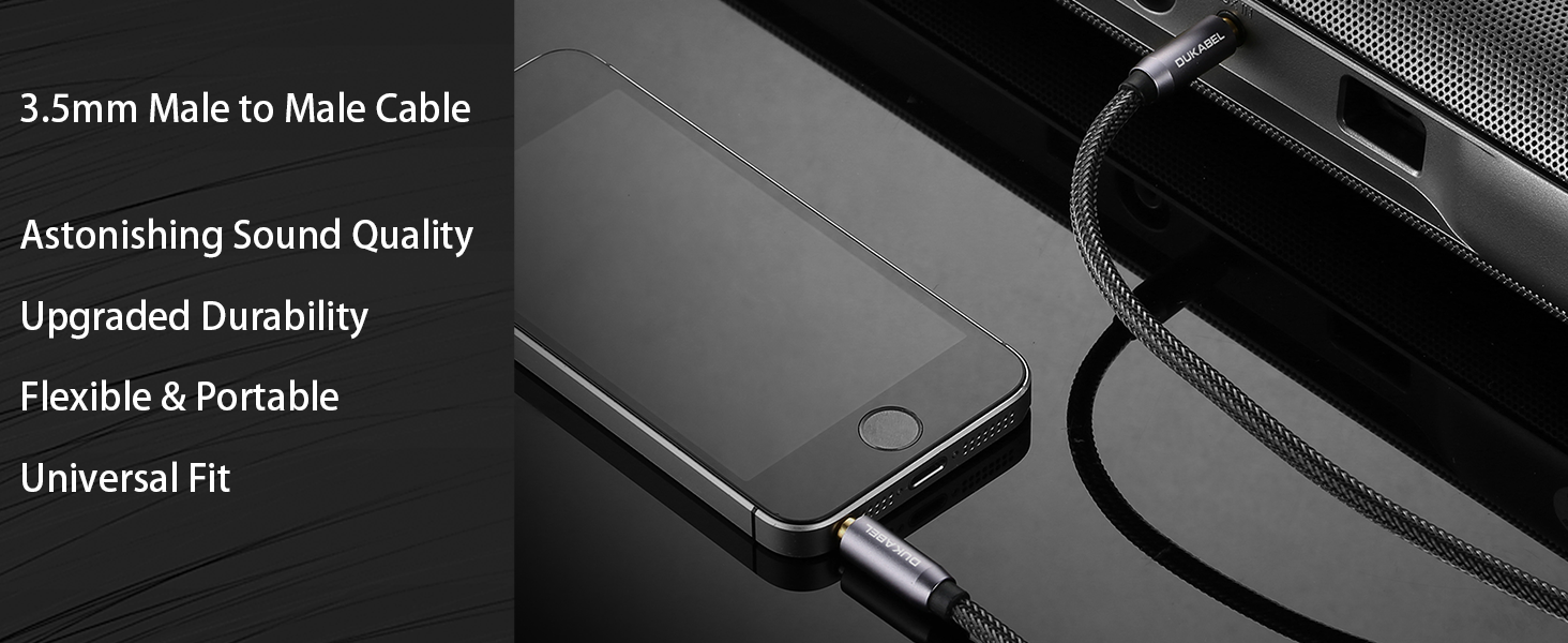 3.5mm Auxiliary Audio Cable
