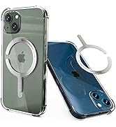 4PCS Adhesive Metal Ring Stickers for MagSafe, Thin Converter for Upgrade iPhone 12 13 14 Pro Max...