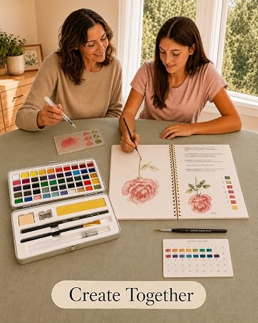 watercolor coloring book