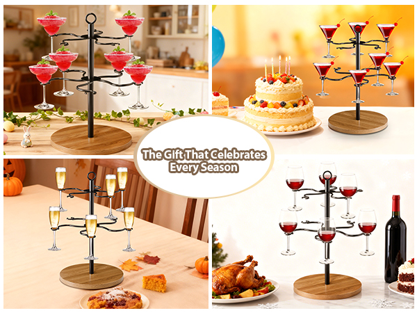 cocktail tree stand