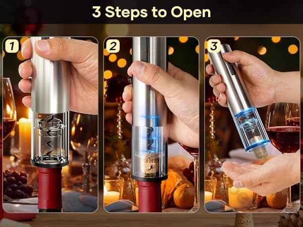 electric wine bottle opener
