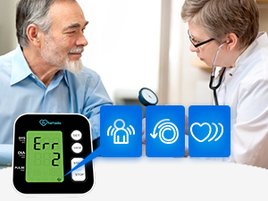 blood pressure measuring error alert