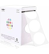 PARLAIM 1 Inch Round Permanent Adhesive Color-Code Dot Stickers,1000 Stickers Roll dots Label Dis...