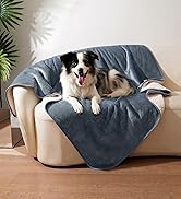 Sunheir Waterproof Dog Blankets for Large Dogs - Cat Blanket Washable for Couch Protection, Soft ...