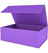 Gift Boxe 12" x 6" x 4" with Magnetic Closure Lid Gift Boxes for Presents,Bridesmaid Gifts Box,Cu...
