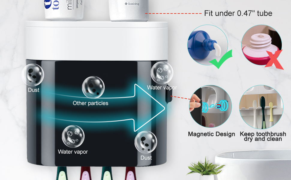 Suitable for 0.47 in mouth toothpaste