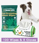 dog wipes cleaning deodorizing