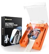 MAGIC JOHN 2 Pack for Apple Watch Series 11(2025) Series 10 46MM Screen Protector, [Automatic Ali...