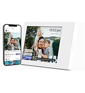 Smart WiFi Digital Photo Frame myFirst Frame Doodle 9 Inch 1067x800 LCD Touch Screen, Auto-Rotate...