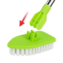 shower cleaning brush with long handle