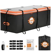 Sailvono Hitch Cargo Carrier Bag 20 Cubic Feet 100% Waterproof Cargo Bag for Hitch Carrier, PVC H...