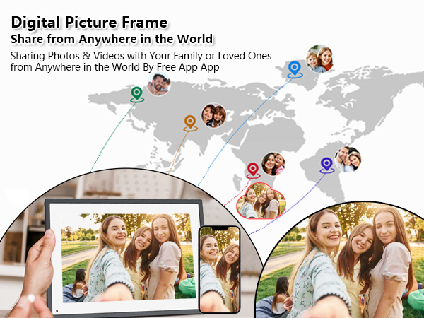 10.1inch Digital Photo Frame Digital Picture Frame