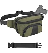 NOOLA Tactical Fanny Pack Compact Lightweight Waist Pack for Men Women, CCW Bag with Holster and ...