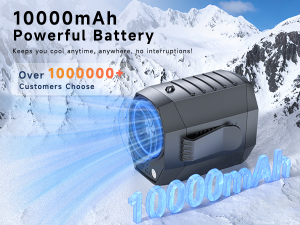 portable rechargeable fan