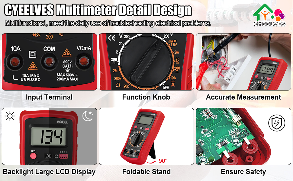 Multimeter tester