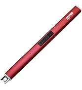 JETPRO Electric Arc Windproof Lighter Flameless USB Rechargeable Lighter with Safety Lock for Can...