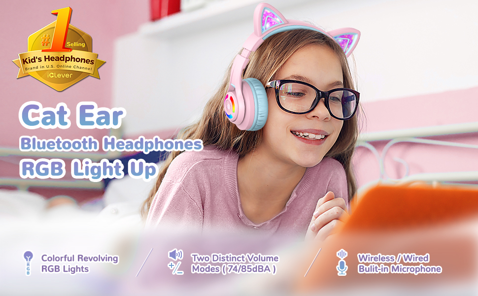 kids bluetooth headphones 