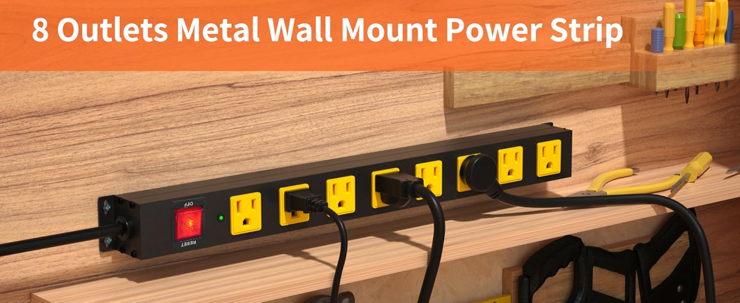 Wall Mount Power Strip