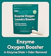 FEBU Enzyme Oxygen Laundry Booster, Odor Eliminator &amp;amp; Stain Remover