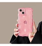 FABSPARK Case for iPhone 14 Pro Max,Cute 3D Transparent Meteorite Bubble Water Ripple Pattern Cur...