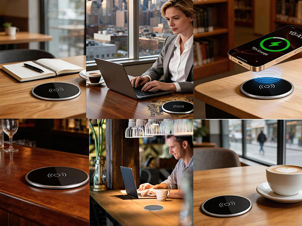 qi desk charger