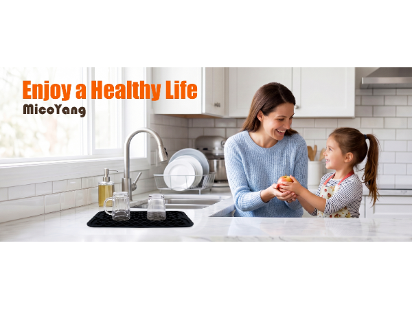 MicoYang dish drying mat for kitchen